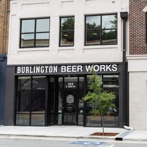 Burlington beer works - Burlington Beer Works, Burlington, North Carolina. 6,860 likes · 35 talking about this · 5,359 were here. Burlington Beer Works is a Cooperative Brewery & Restaurant. Burlington Beer Works
